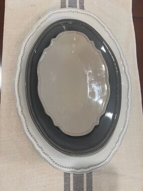 NWOB Willow House Riverstone 3-Platter Set